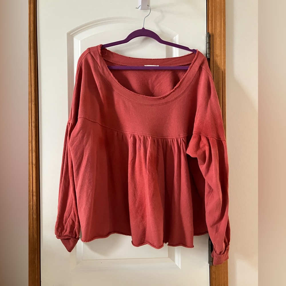 Oversized Empire waist top